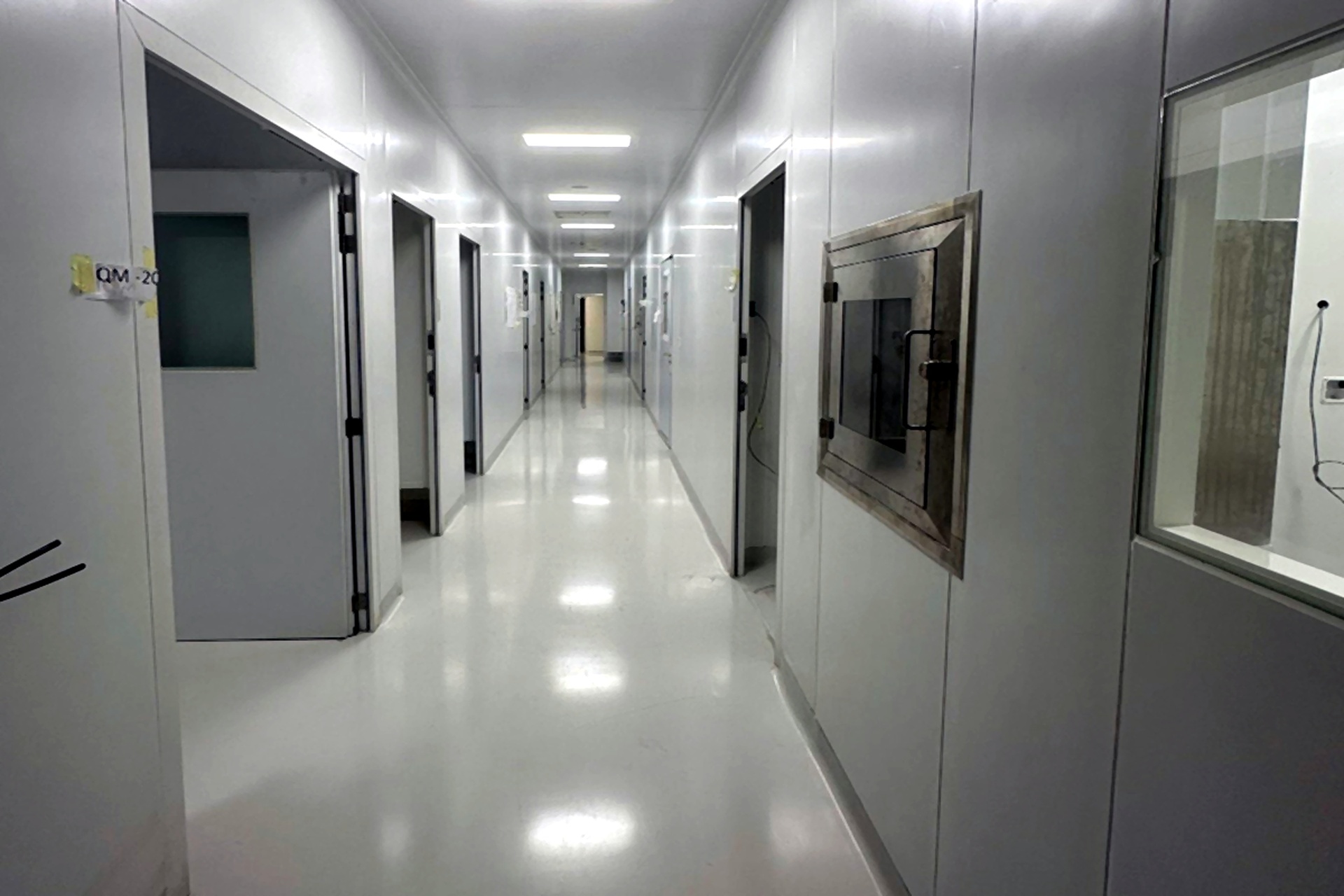 Cleanroom facility in Ghana, West Africa.